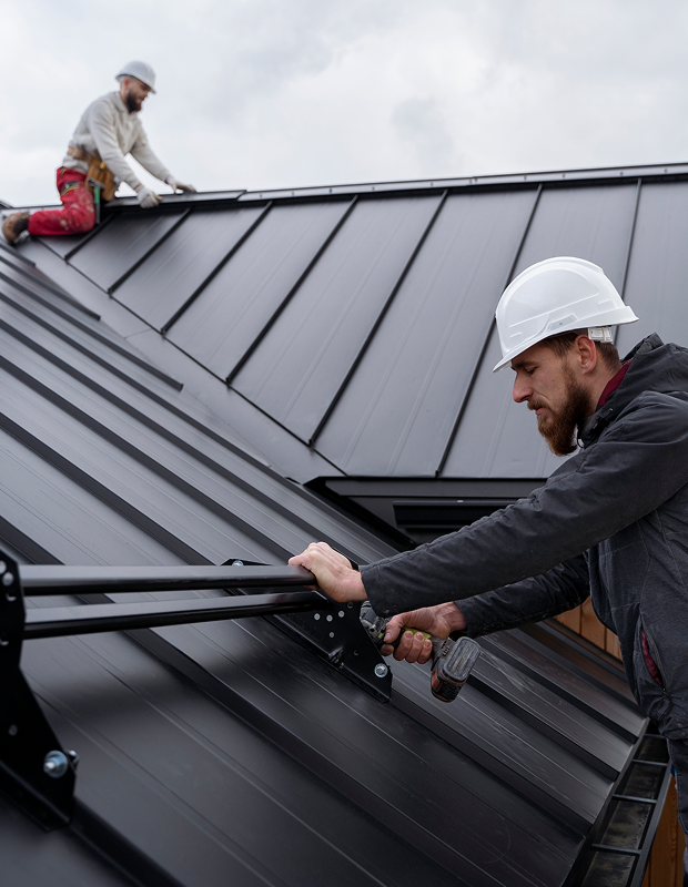 Roof inspection work