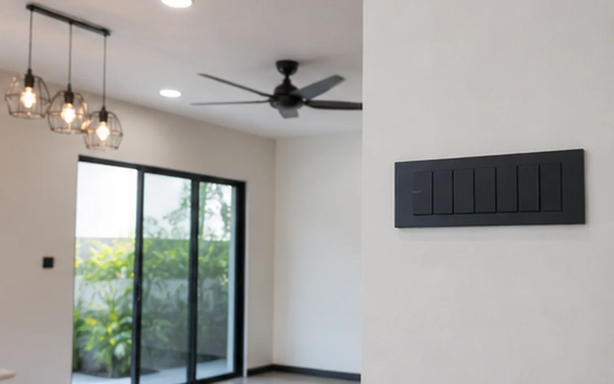 Completed Lighting Setup example for Electrical