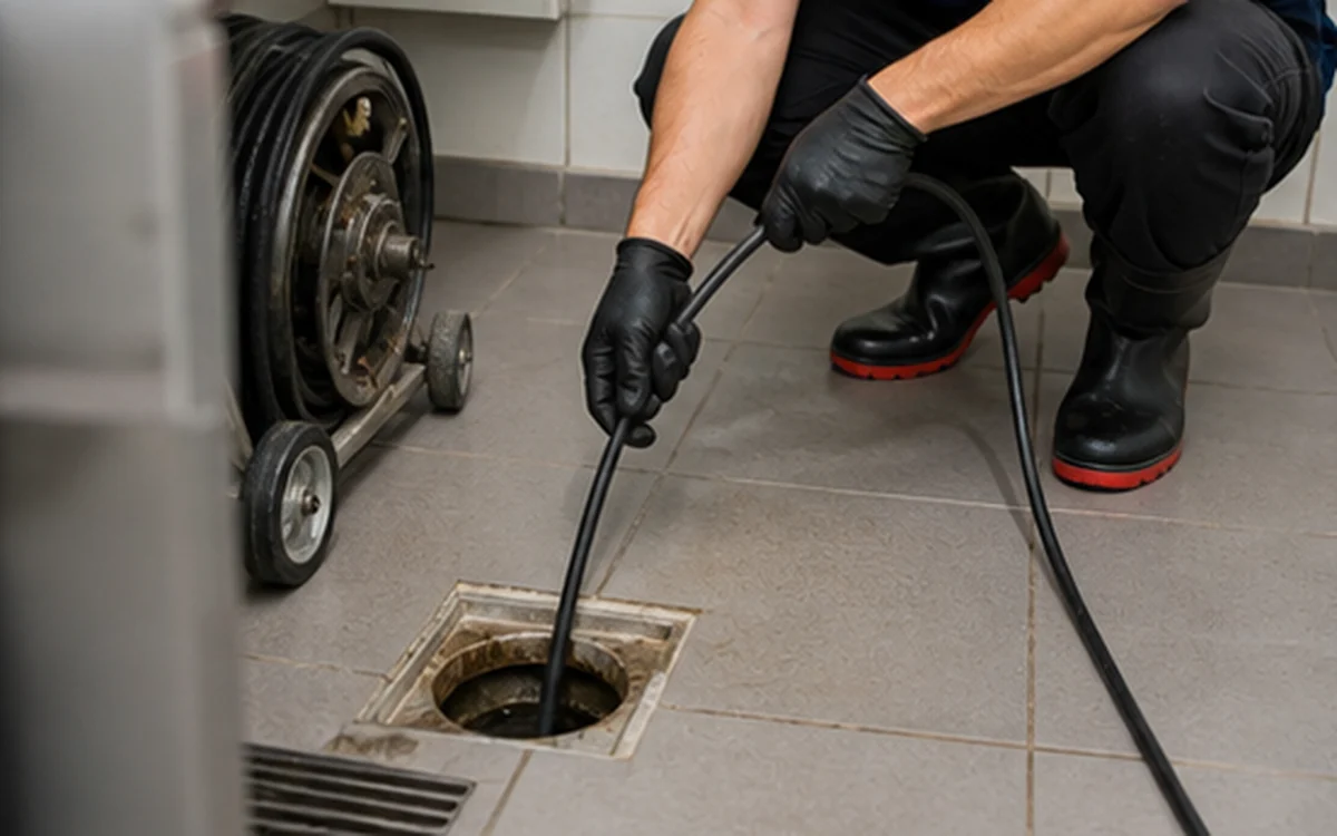 Drain Jetting Service example for Sewerage / Drainage