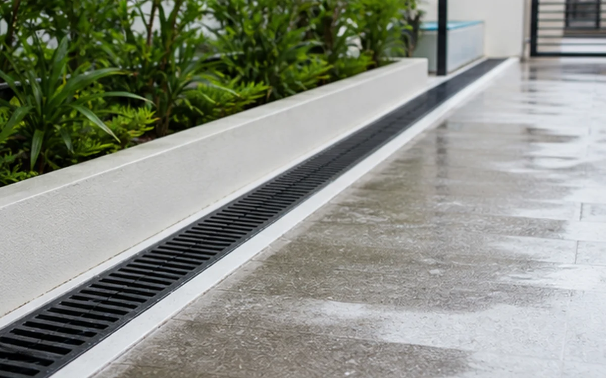 Completed Drainage Cleanup example for Sewerage / Drainage